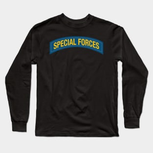 US Army Special Forces Group Ribbon  De Oppresso Liber SFG - Gift for Veterans Day 4th of July or Patriotic Memorial Day Long Sleeve T-Shirt